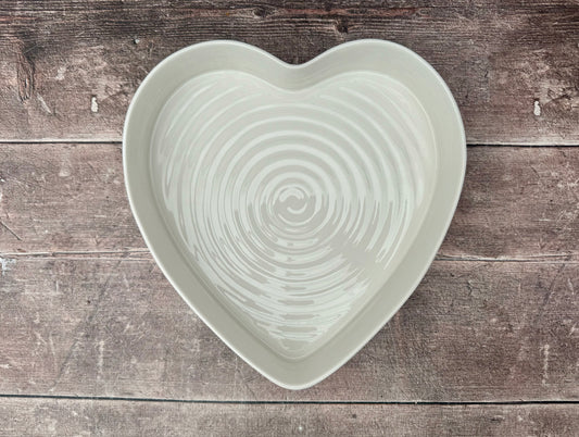 Sophie Conran White Heart Baking Dish, 28cm