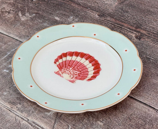 Yvonne Ellen Shell Patterned Plate, 16.5cm