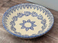 Blue and White Patterned Serving Bowl, 28cm