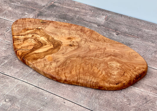 Olive Wood Serving/Cheese/Chopping Board, 45cm, Grain 4