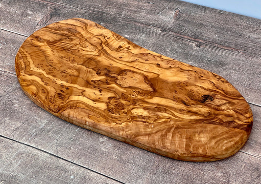 Olive Wood Serving/Cheese/Chopping Board, 40cm, Grain 5