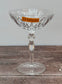 Pair of Nachtmann Noblesse Cocktail Saucer/Glasses