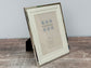Sixtrees Silver Plated Photo Frame with Tiered Aperture, 5’ x 7’