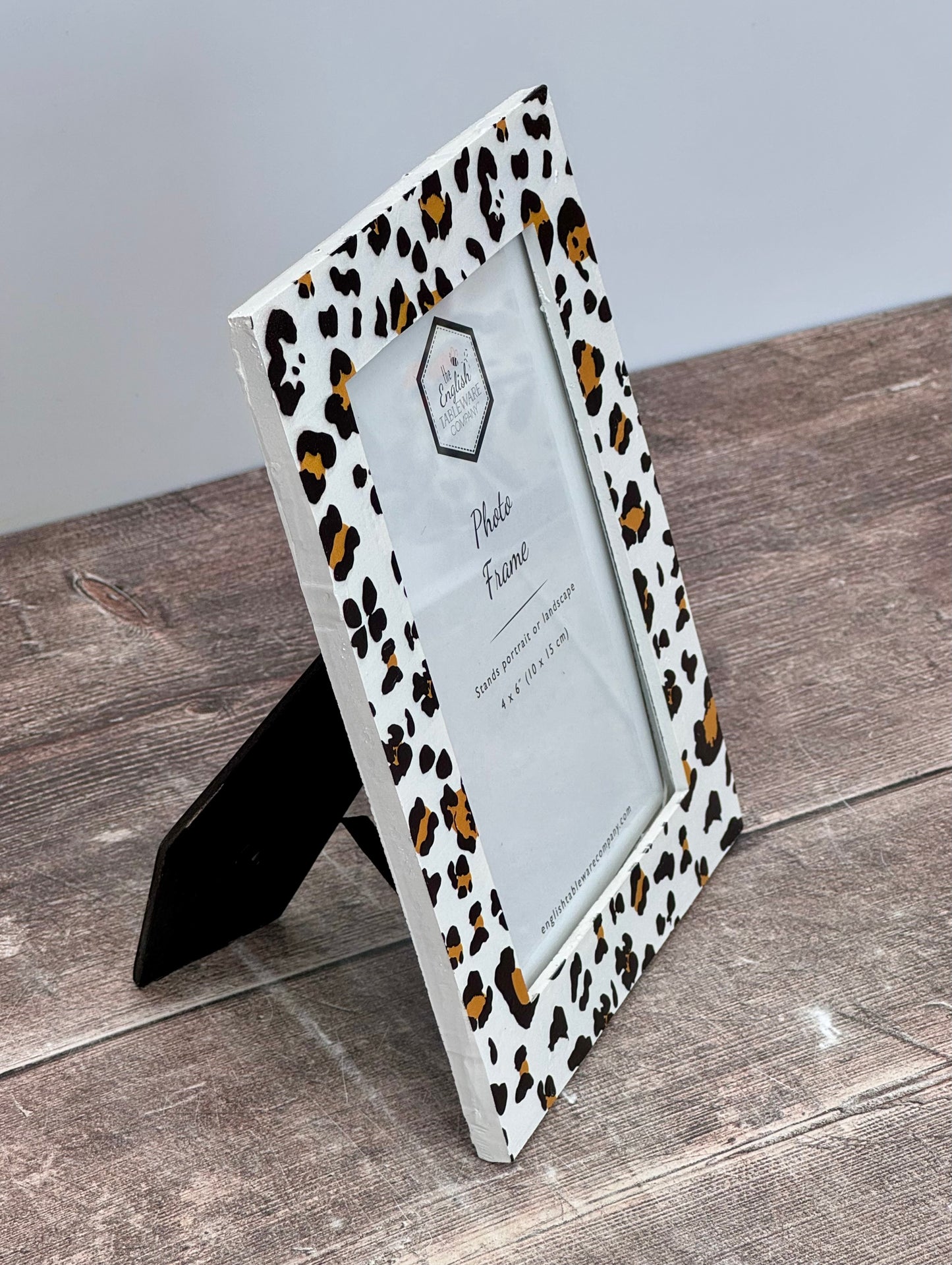 Leopard Pattern Photo Frame, 4' x 6'