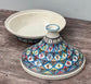 Multi-Coloured Patterned Tagine, 31.5cm