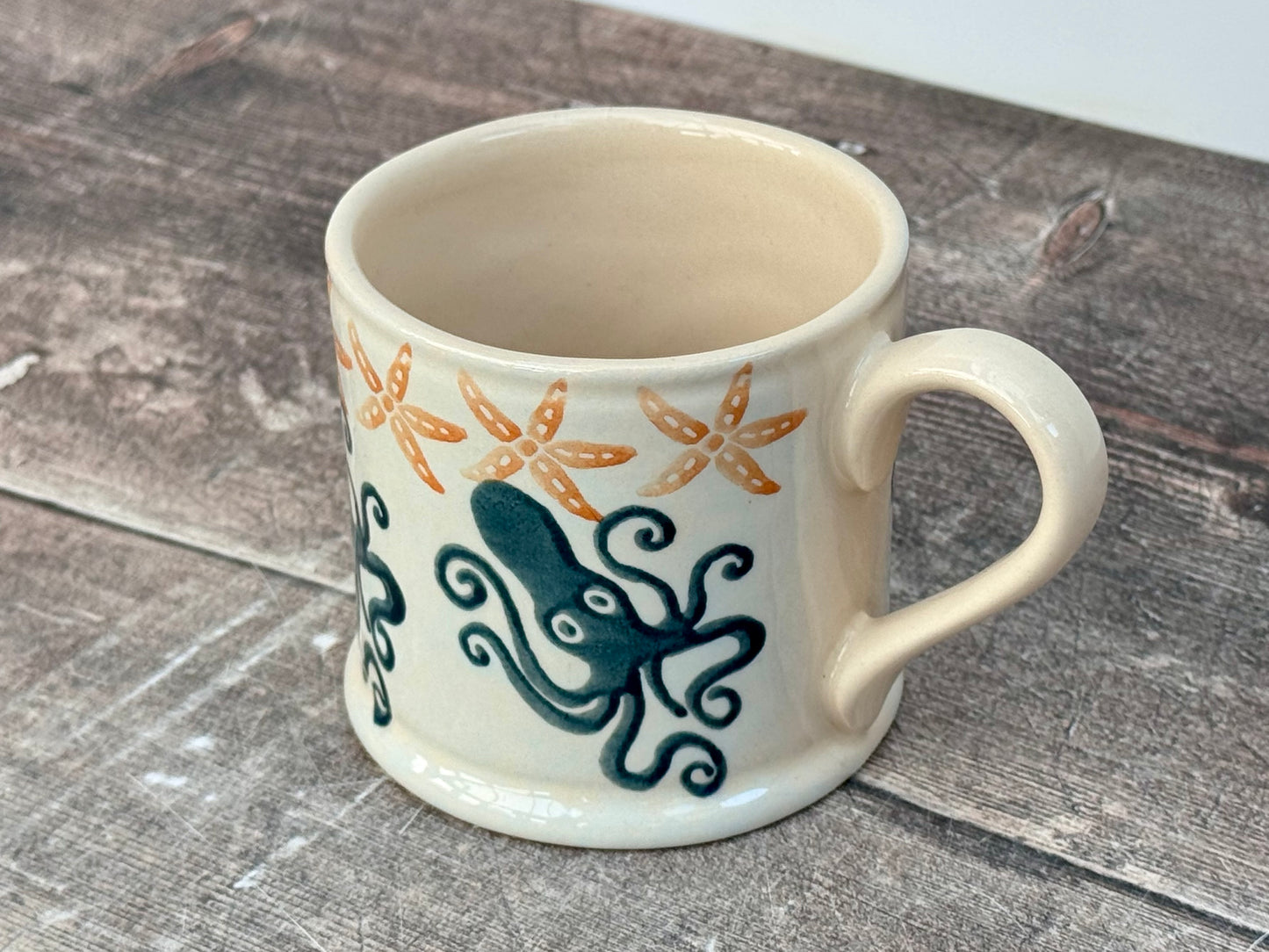 Squid and Starfish Mug, 250ml