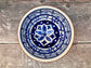 Blue and White Patterned Small Bowl, 11.5cm