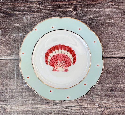 Yvonne Ellen Shell Patterned Plate, 16.5cm