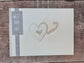 Heart Guest Book with Blank Pages