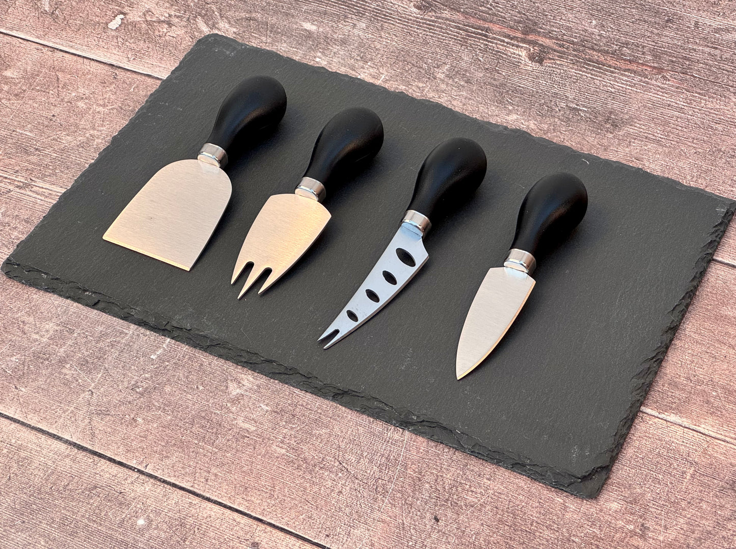 Taylor’s Eye Witness Slate Cheese Board and 4 Cheese Knife Set