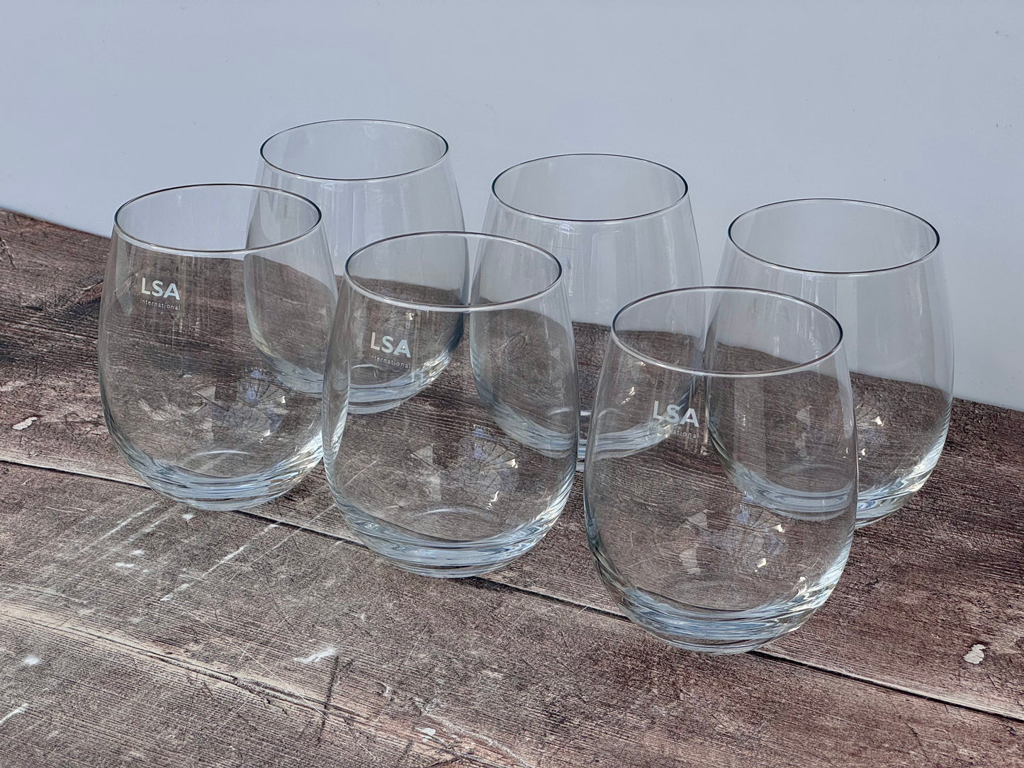 LSA Rio Set of 6 Stemless Tumblers