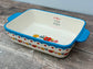 Cath Kidston Flower Patterned Rectangular Baking Dish, 21.5cm