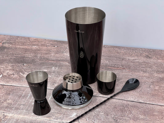 Dartington Black Cocktail Shaker Set