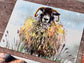 Set of 4 Rectangular Country Animal Placemats