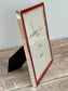 Slimline Red Border Photo Frame, 5’ x 7’
