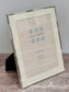 Sixtrees Silver Plated Photo Frame with Aperture, 8’ x 10’