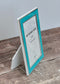 Beltrami Turquoise Photo Frame 4 x 6