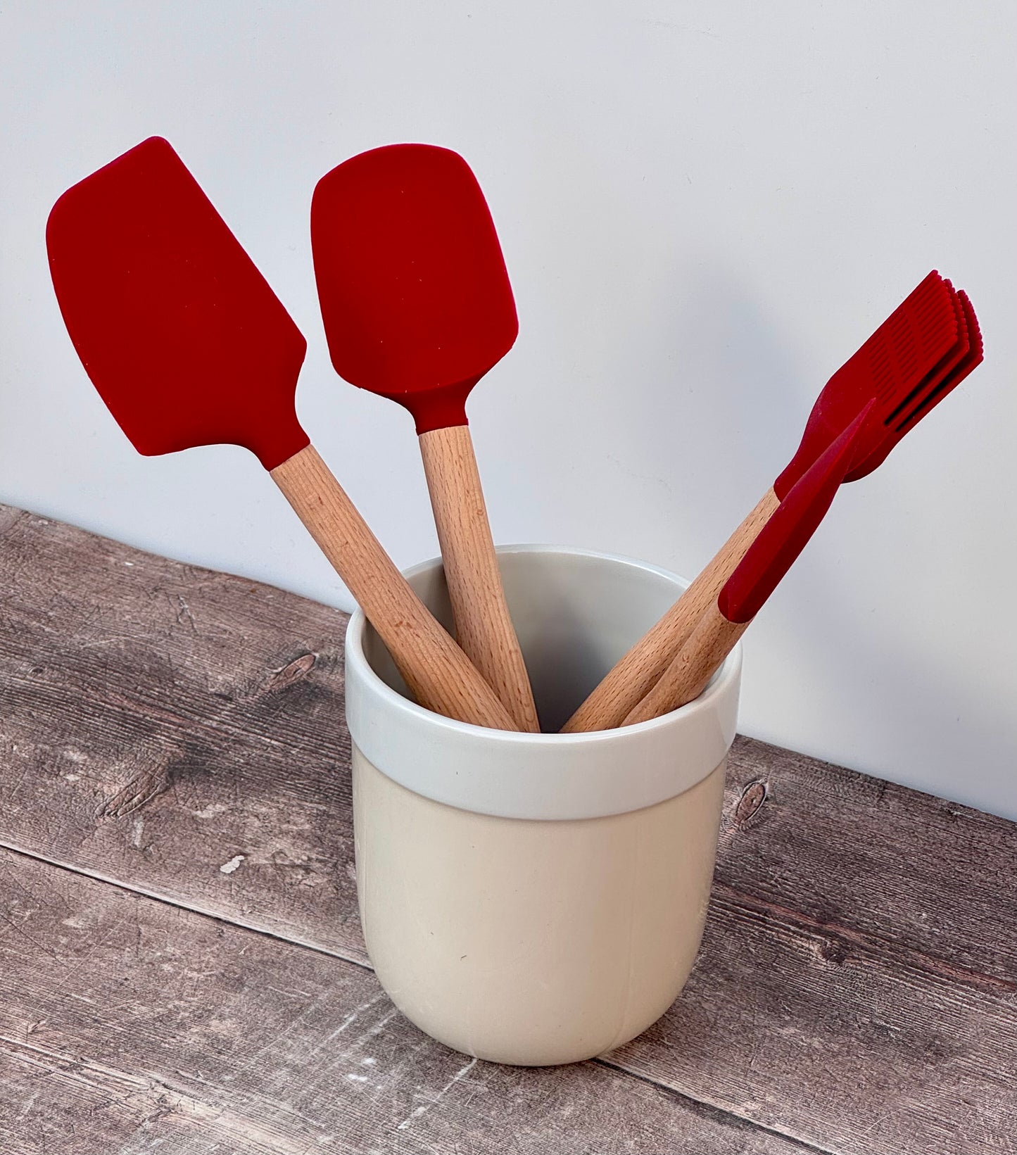 Kitchenaid Utensil Jar and Utensils
