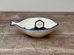 Small Fish Shaped Bowl with a Flat Fish Design