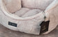 Nandog Pet Gear Beige Fluffy Soft Reversible Dog Bed, 52cm
