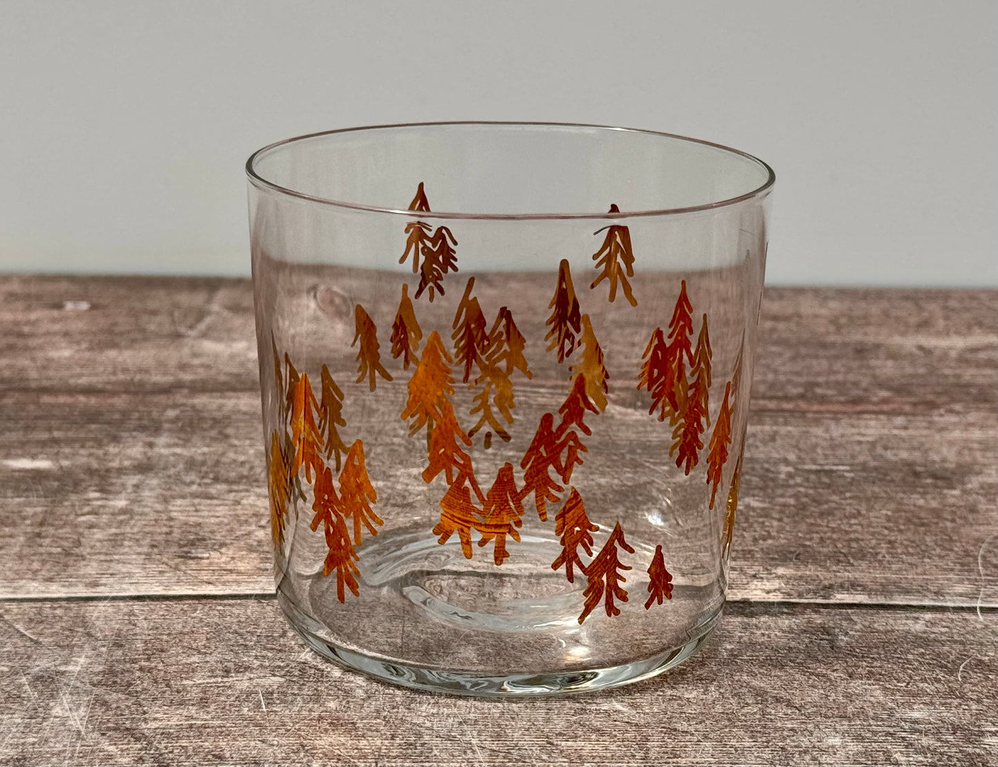 Set of 2 LSA Metallic Fir Tree Tumblers