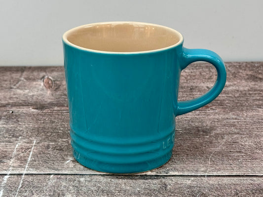 Turquoise Le Creuset Mug