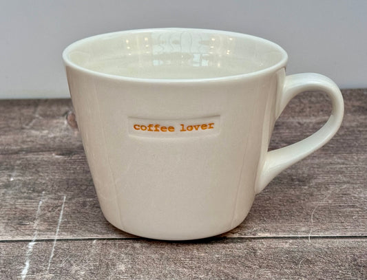 White ‘coffee lover’ Mug