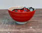 Tokyo Design Studio Red Snapper Fish Patterned Small Bowl, 11cm