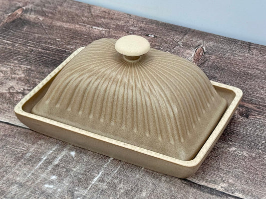 Scandi Home Natural Tones Butter Dish