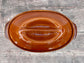 Caramel Brown Oval Casserole Dish, 25cm