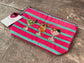 Striped Cocktail Beaded Purse/Case