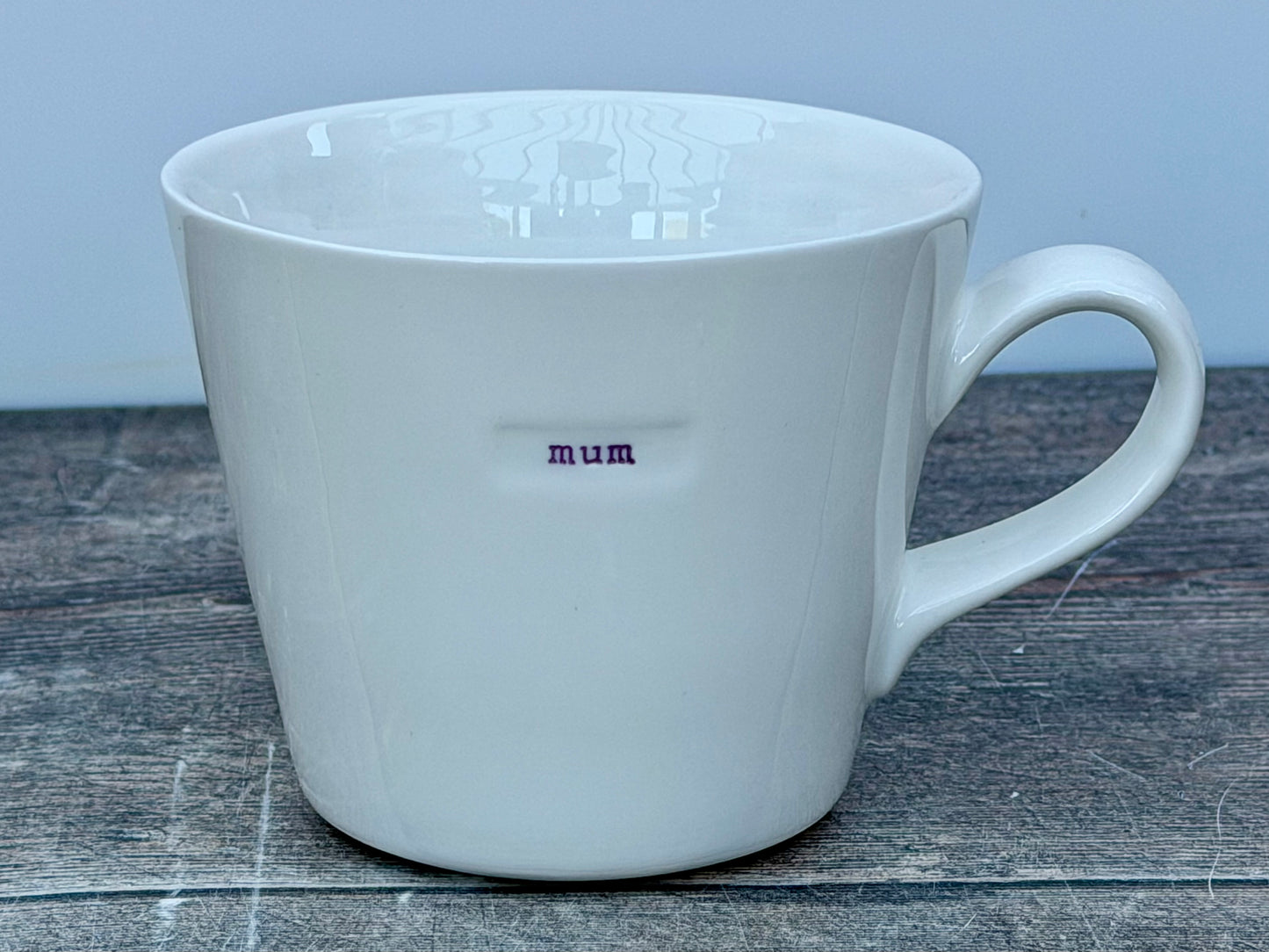 White ‘mum’ Mug
