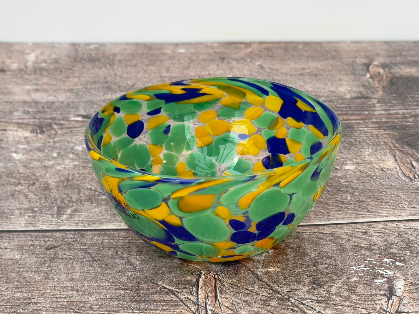 Small Handmade Murano Glass Bowl, Design 1