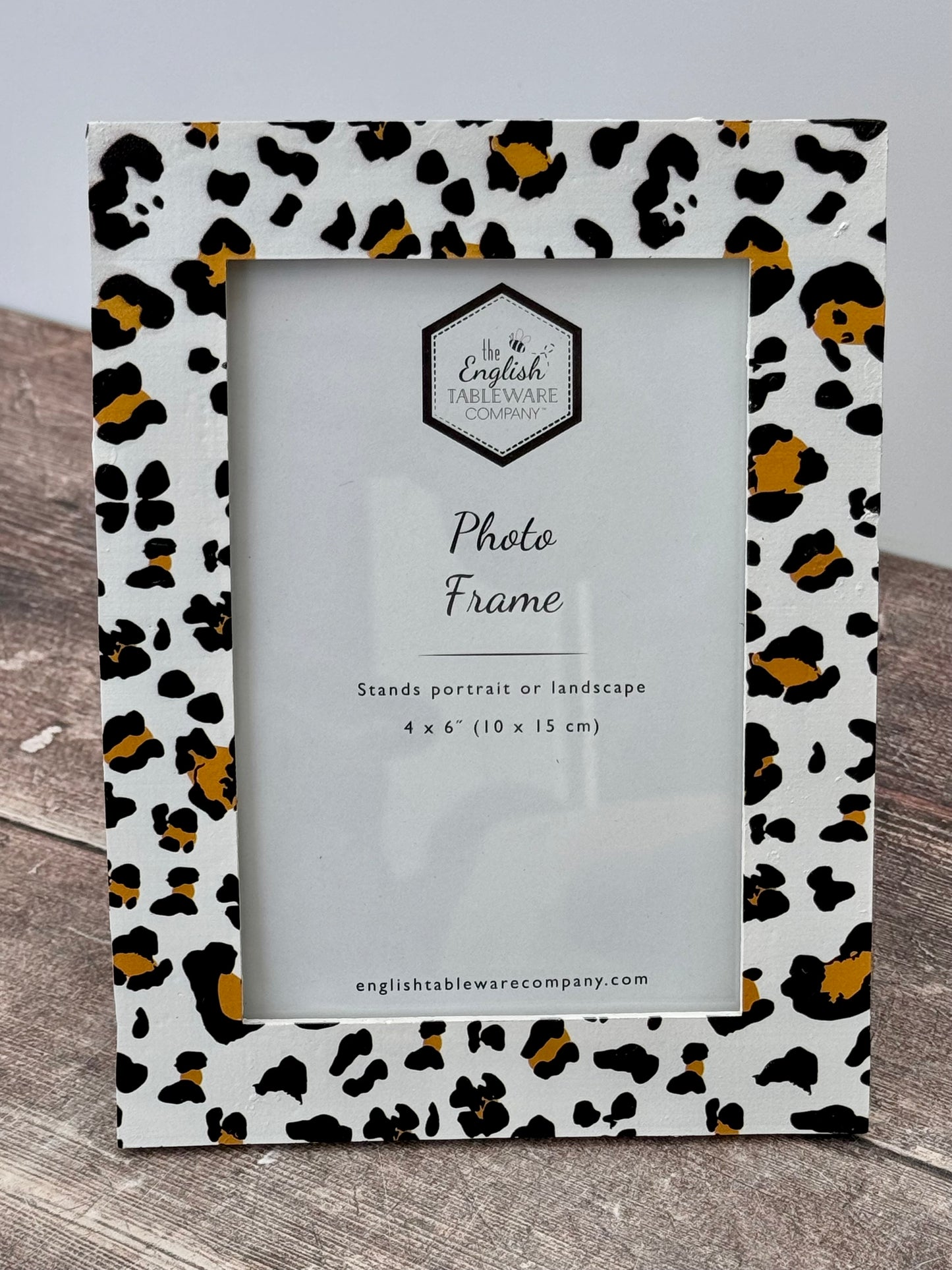 Leopard Pattern Photo Frame, 4' x 6'