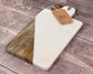 Marble and Wood Cheese/Serving Board