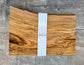 Olive Wood Rustic Edge Serving/Cheese/Chopping Board, Grain 1