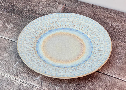 Lustre Patterned Plate, 22cm