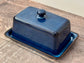 Scandi Home Dark Blue Butter Dish
