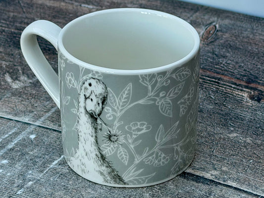 Goose Patterned Mug