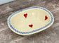 Heart Patterned Baking / Pie Dish, 24cm