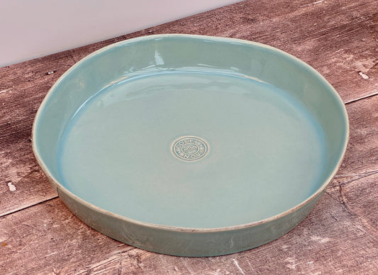 Turquoise Baking / Pie Dish, 30cm