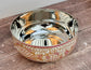 Hand Painted Stainless Steel Serving Bowl / Dish - Fish (Design 8)