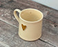 Gold Heart Mug, 250ml