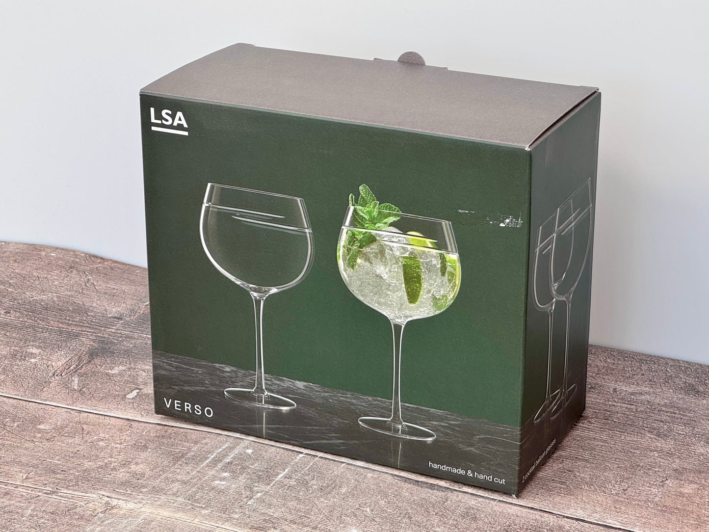 LSA Verso Goblet/Balloon Gin Glasses (2 pack)