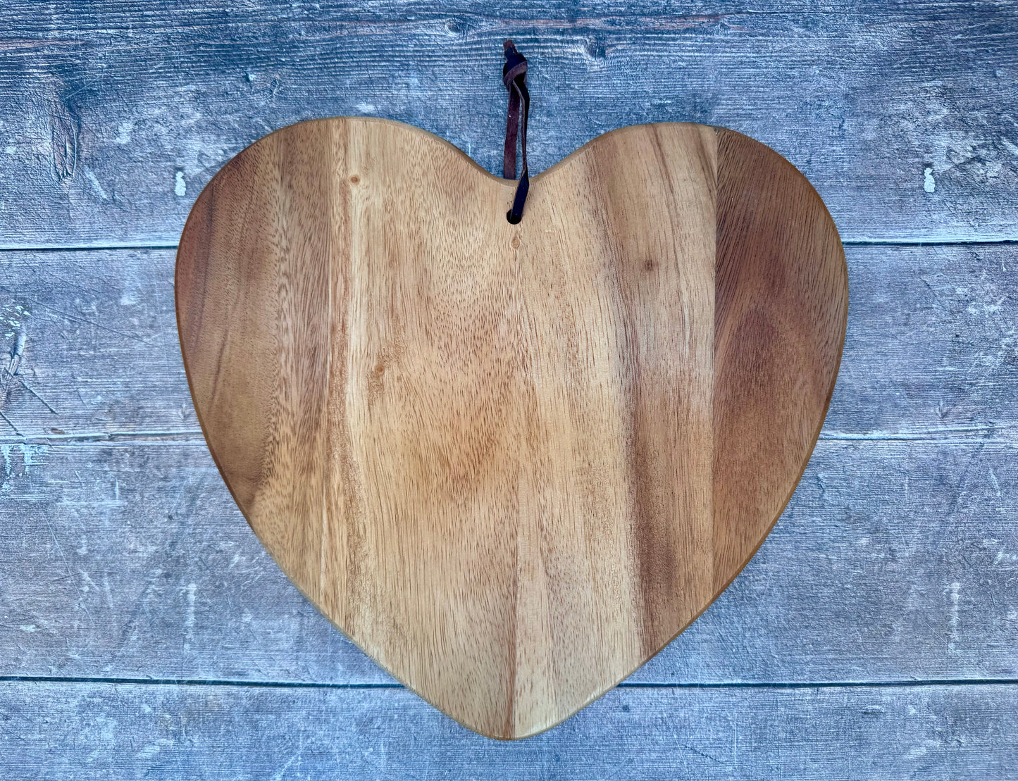 Heart Shaped Wood Serving/Cheese Board