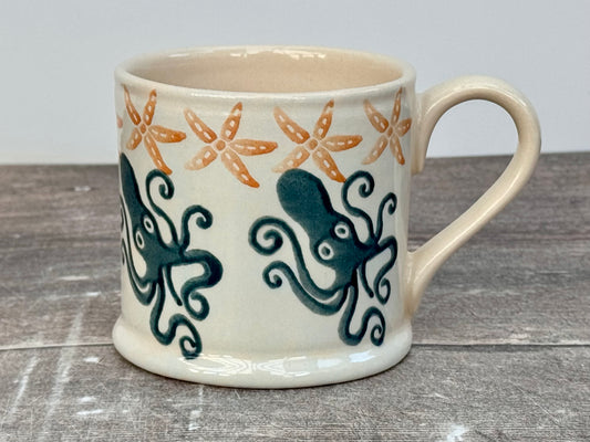 Squid and Starfish Mug, 250ml