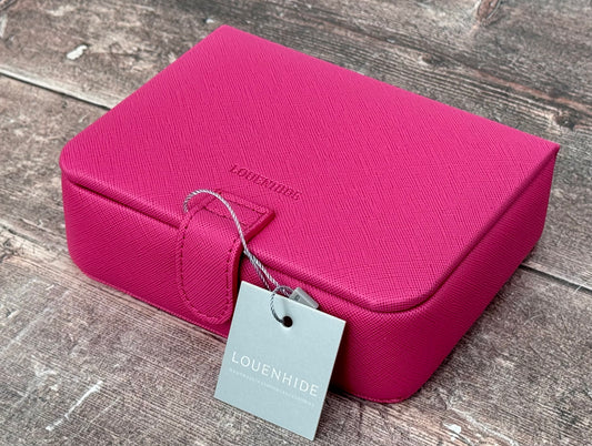 Louenhide Pink Jewellry Travel Case