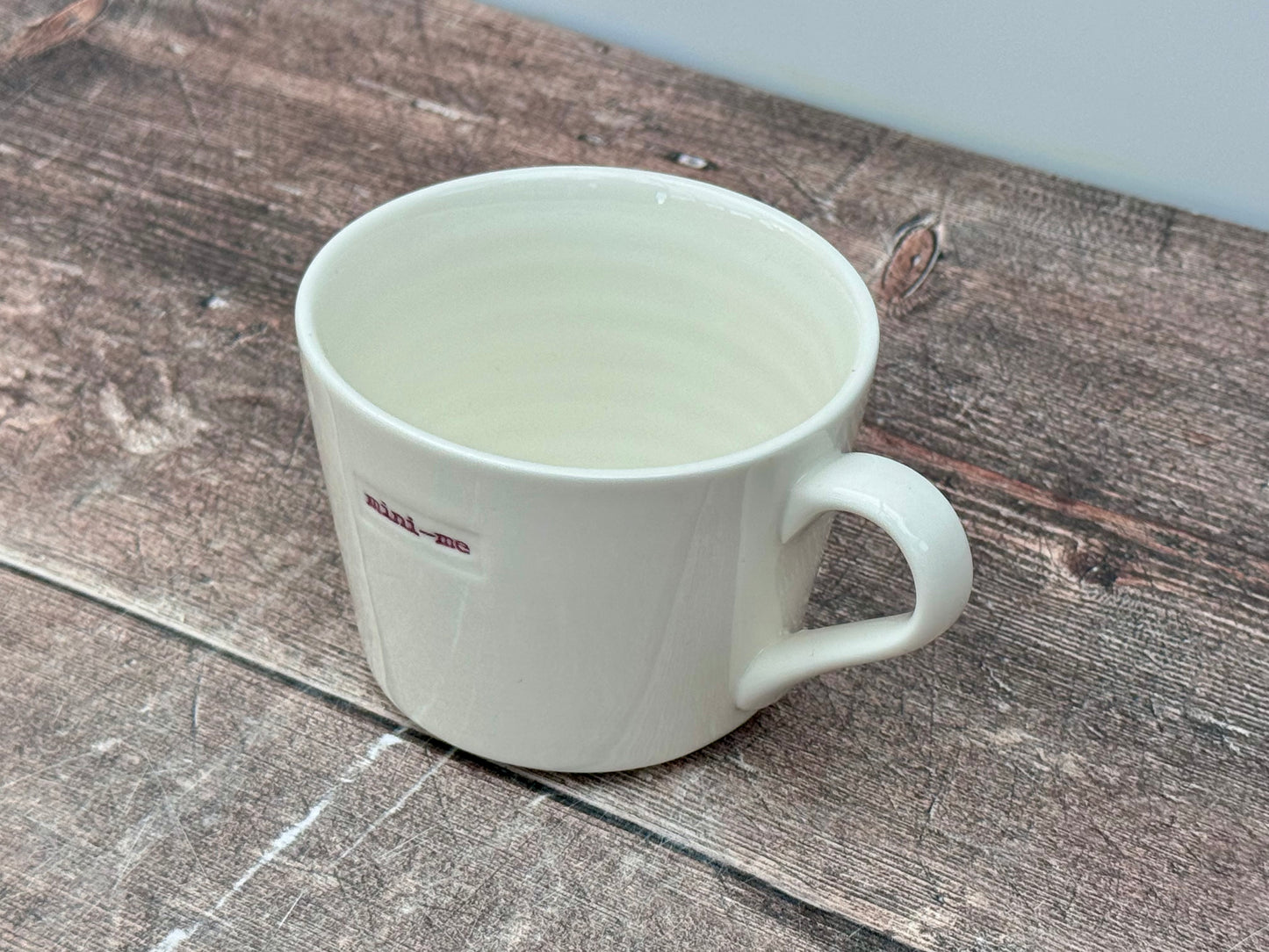 White ‘mini-me’ Mug