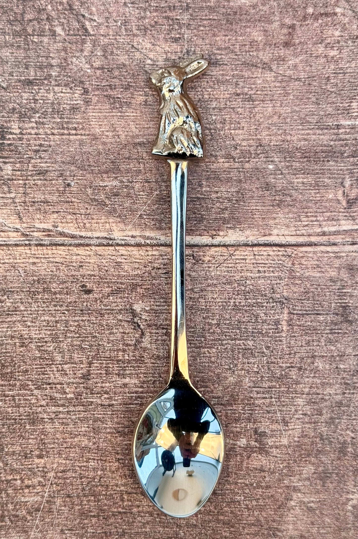 Set of 4 Country Animal Handle Tea Spoons