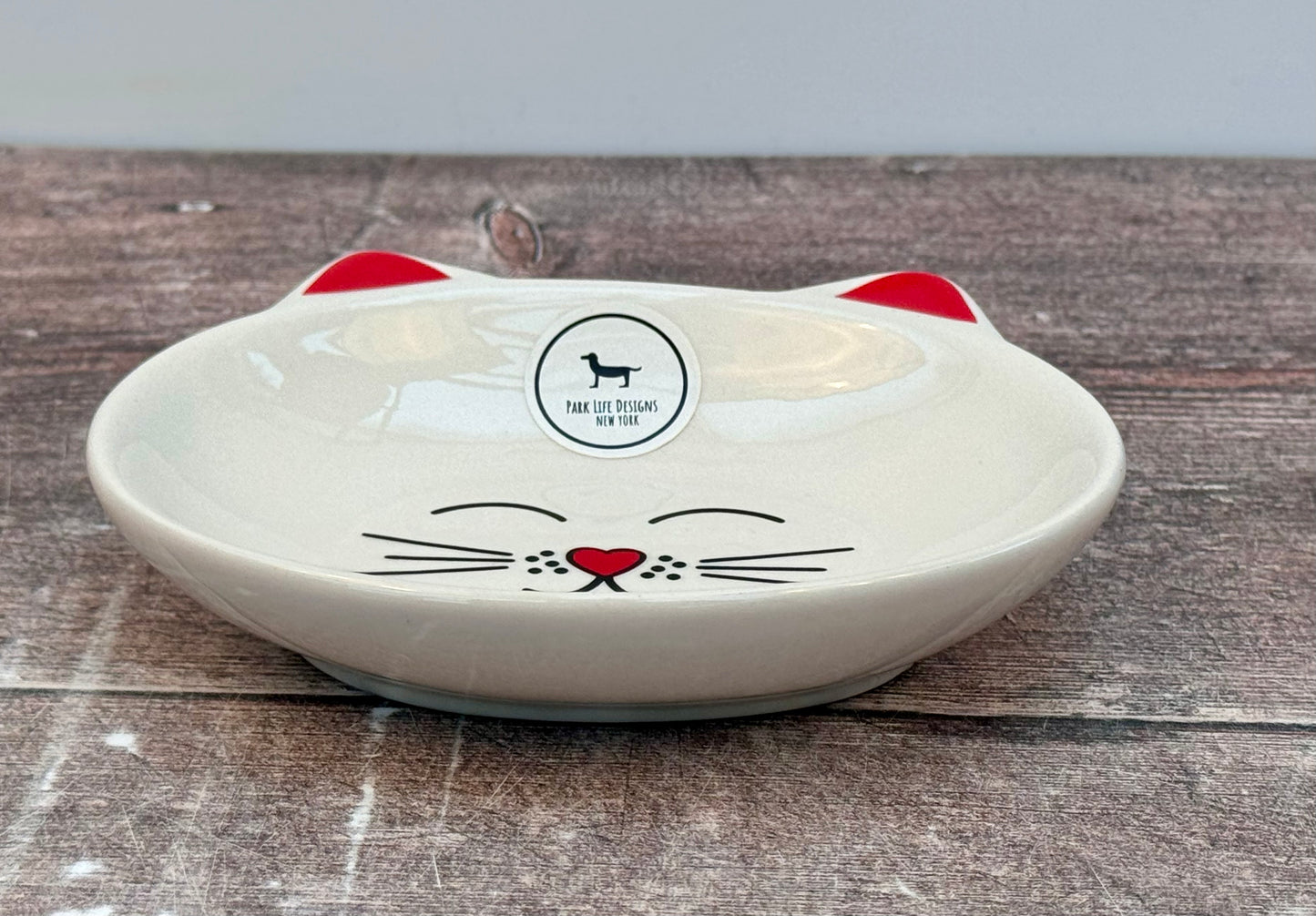 Cat Patterned Small Dish / Bowl